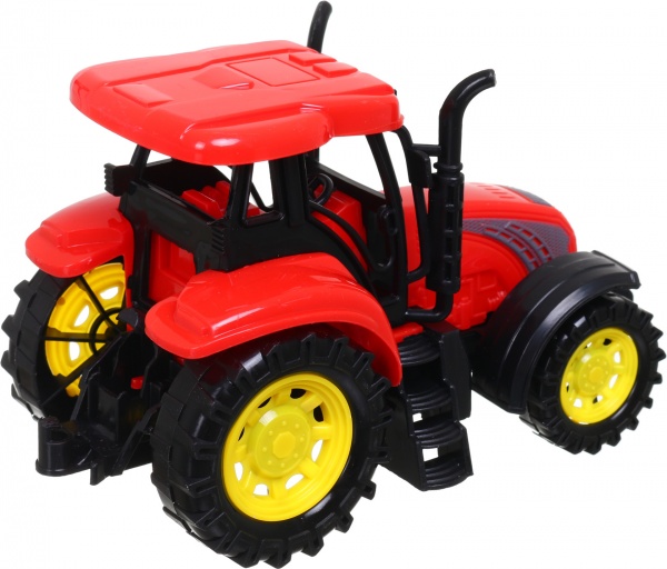 Игровой набор Shantou фермерский трактор 16.5х8,8х10 см красный JY238806