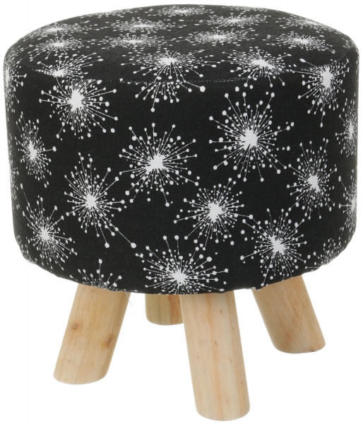 Пуф Наварра 30х30 см черный 