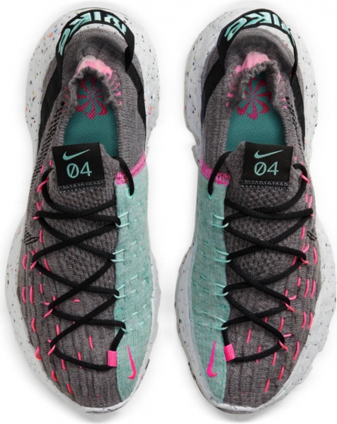 Кроссовки Nike Space Hippie 04 CD3476-003 р.US 10 серый