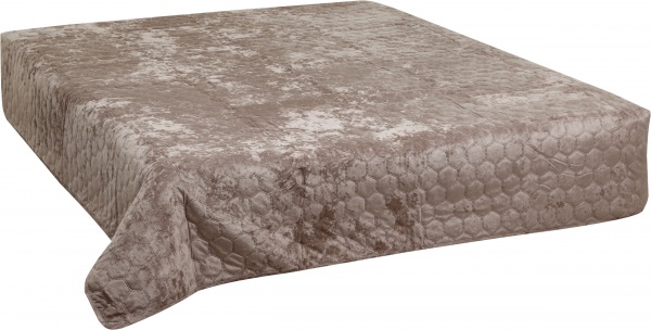 Покрывало Greek Velvet 260x240 см La Nuit тауп 