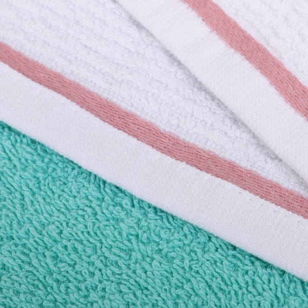 Набір рушників кухонних Stripe 60x40 см Durutex білий із зеленим 