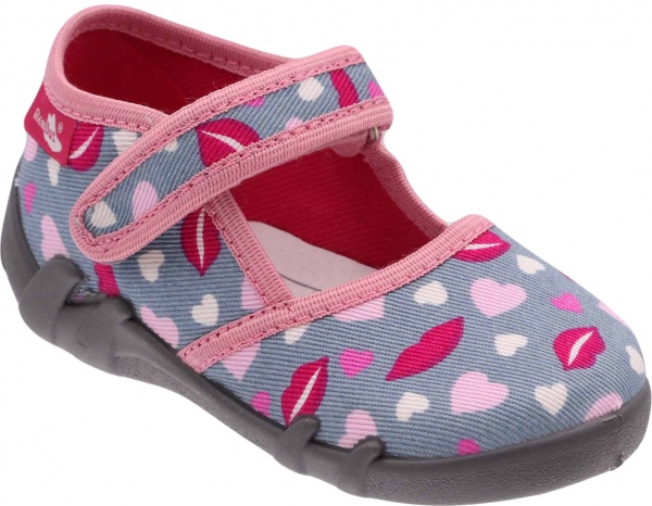 Капці дитячі RenBut Kiss р.26 сірий 13-105_P-0820-26 