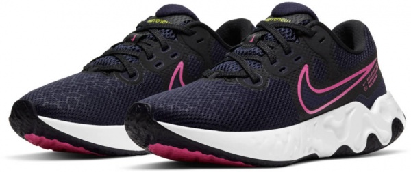 Кроссовки Nike WMNS NIKE RENEW RIDE 2 CU3508-401 р.39 сине-розовый