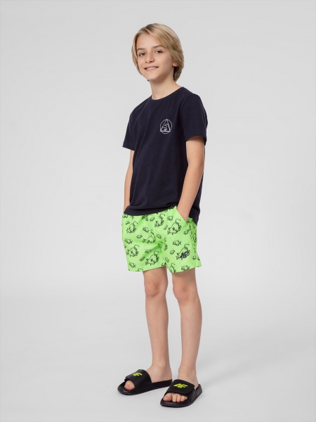 Шорти 4F 4FJSS22UBDSM010-45N р. 134/140 зелений