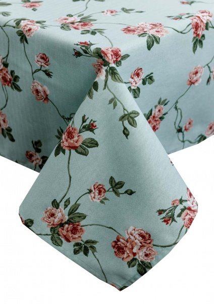Скатерть Джульетта цветы 136x220 см Прованс 