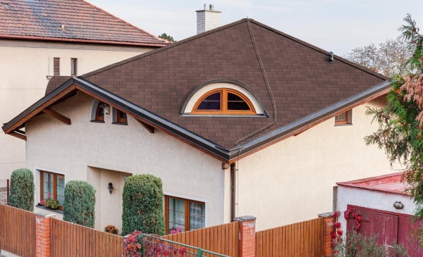 Бітумна черепиця IKO Number One 3Tab Dual Brown (07)