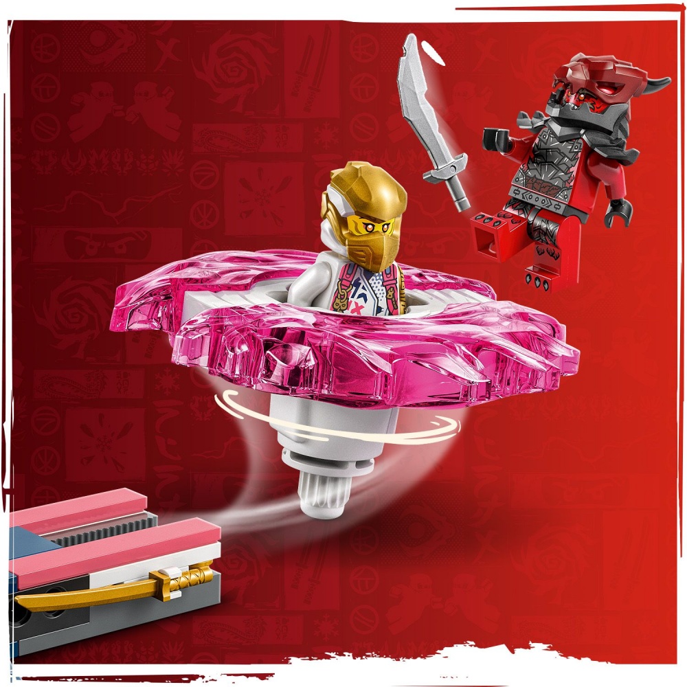 Конструктор LEGO NINJAGO Дракон Сори Спін-джитсу 71824
