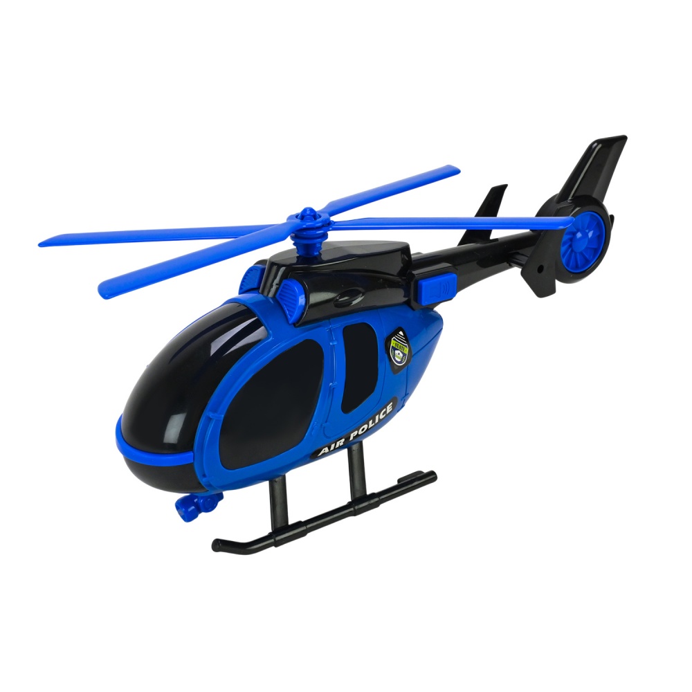 Игровой набор транспорта Shantou Полицейские службы, вертолет и машинка JP588-84B