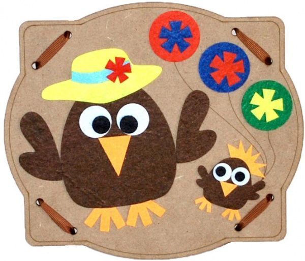 Набір для творчості Аплікація Ворони