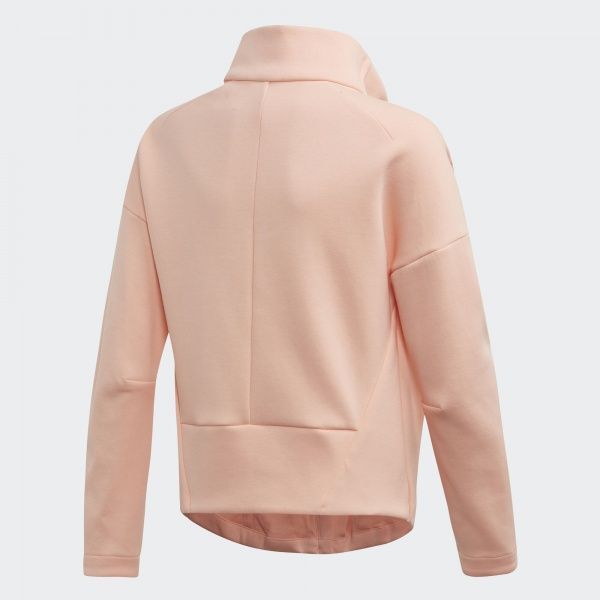 Джемпер Adidas YG ID HTR CO ED4644 р. 158 рожевий