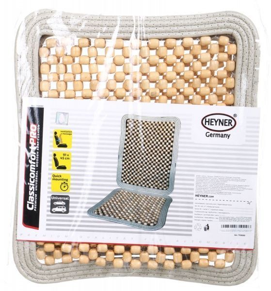 Накидка масажер на сидіння 4028224710006 Heyner бежевий