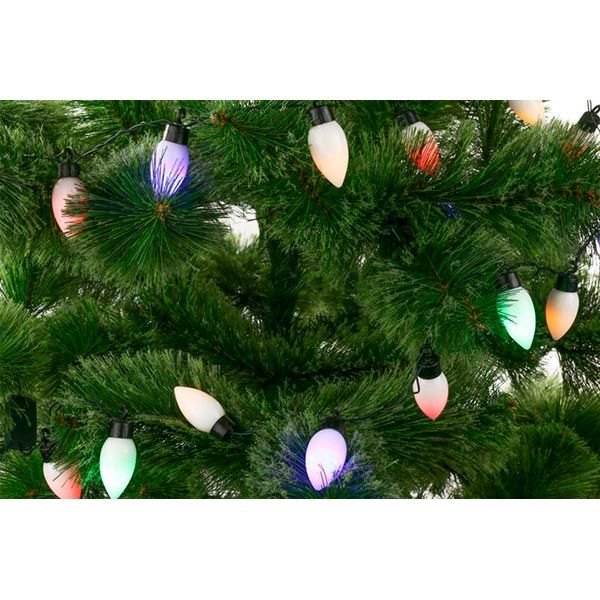 Электрогирлянда линейная Девилон разноцветная 650927 встроенный светодиод (LED) 20 ламп 2 м