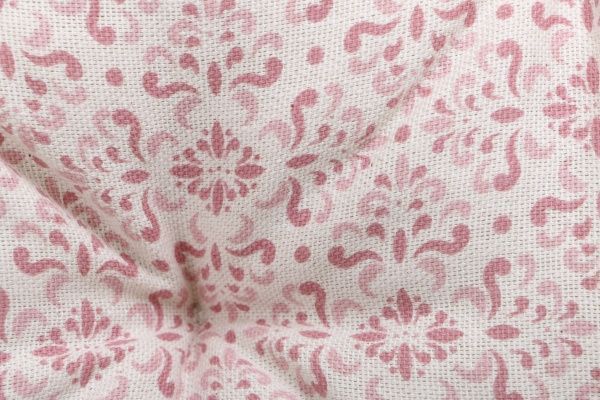 Подушка на стілець Рожевий вітраж 40x40 см Прованс