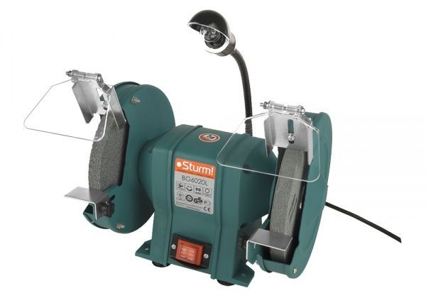 Електроточило Sturm 200 мм з підсвіткою BG6020L