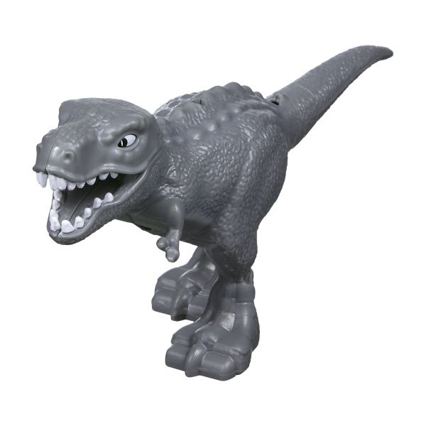 Игровой набор Road Rippers Машинка и динозавр T-Rex grey 20071