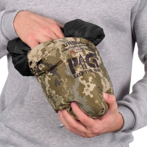 Куртка P1G Ursus Power-Fill (Polartec Power-Fill) [1149] Combat Black S 