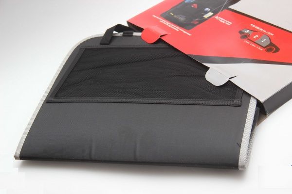 Органайзер с карманами на спинку кресла MOMO CO005 черный