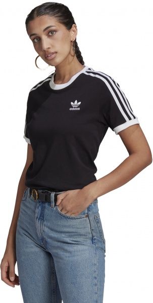 Футболка Adidas 3 STRIPES TEE GN2900 38 черный
