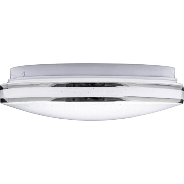 Світильник світлодіодний Hopfen Moon 18 Вт білий з хромом 5200 К 