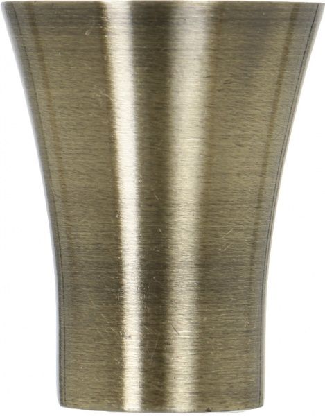 Наконечник Gardinia Ally Конус набірний d19 мм антична латунь 2 шт. 