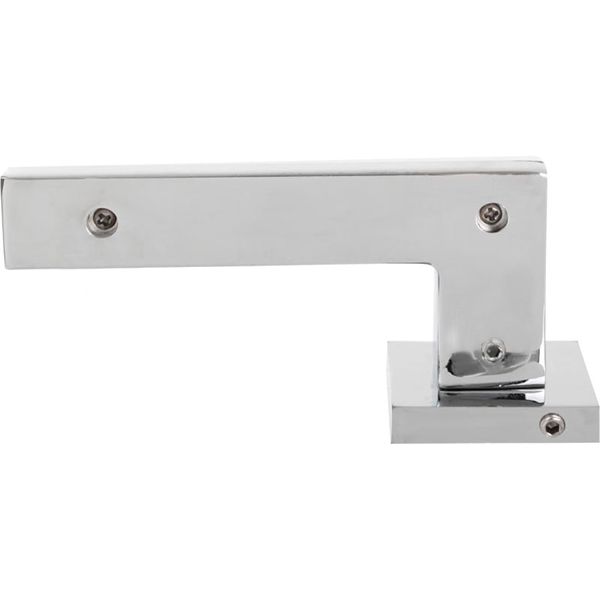 Ручка на розетке RDA Domino Z-49 хром/белый