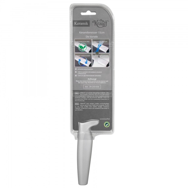 Нож керамический 15 см silver 29-250-036 Krauff 
