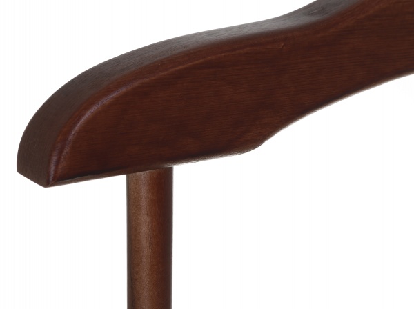 Вішалка для одягу Люкс одинарна горіх