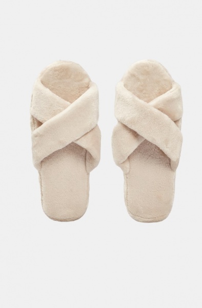 Тапки домашние LH580-01 р.39-40 чай с молоком 