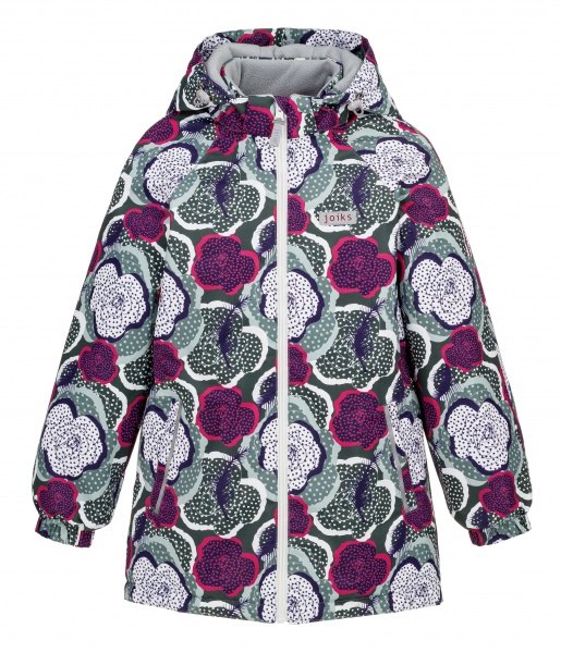 Куртка дитяча для дівчаток JOIKS р.146 сірий EW-135 