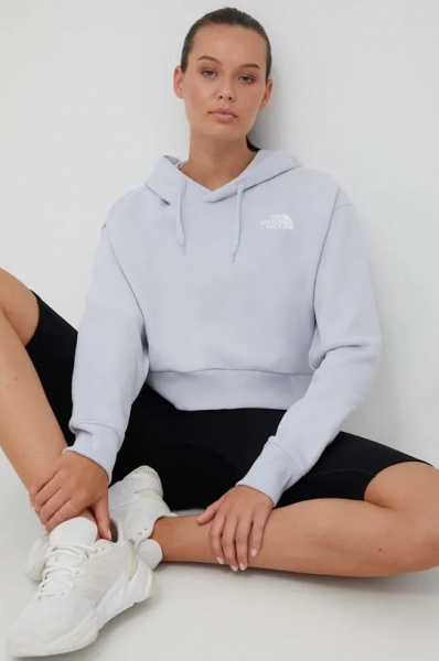 Джемпер THE NORTH FACE W TREND CROP HOODIE - EU NF0A5ICYI0E1 р.L блакитний