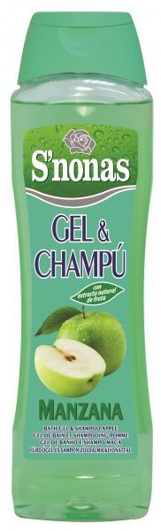 Гель-шампунь S'nonas Яблоко 750 мл