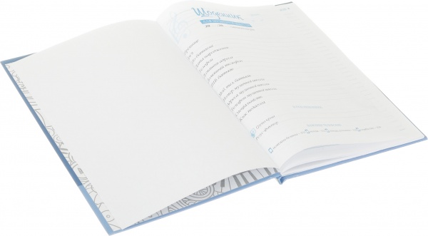 Ежедневник для музыкальной школы B5 48 листов ZiBi