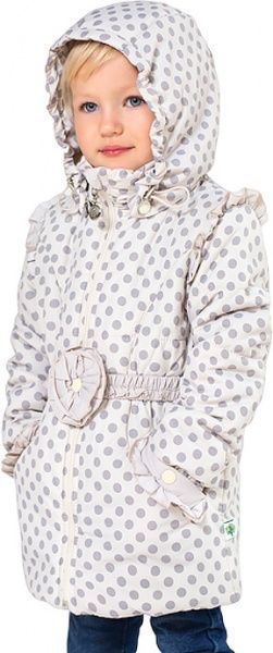 Куртка дитяча Модний Карапуз р.104 бежевий із сірим 03-00642-0 