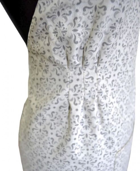 Фартук Bella Серый витраж Прованс