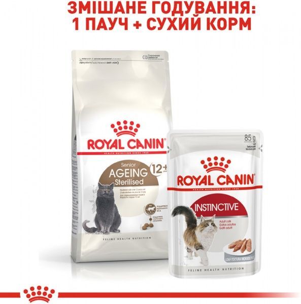 Корм Royal Canin Sterilised 12+ 2 кг