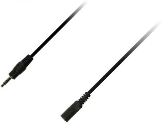 Кабель Piko mini-jack 3.5 мм M – mini-jack 3.5 мм F `1,5 м 