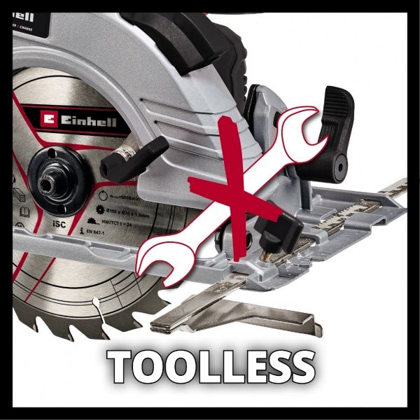 Пилка дискова Einhell Power X-Change TE-CS 18/190 Li BL 4331210