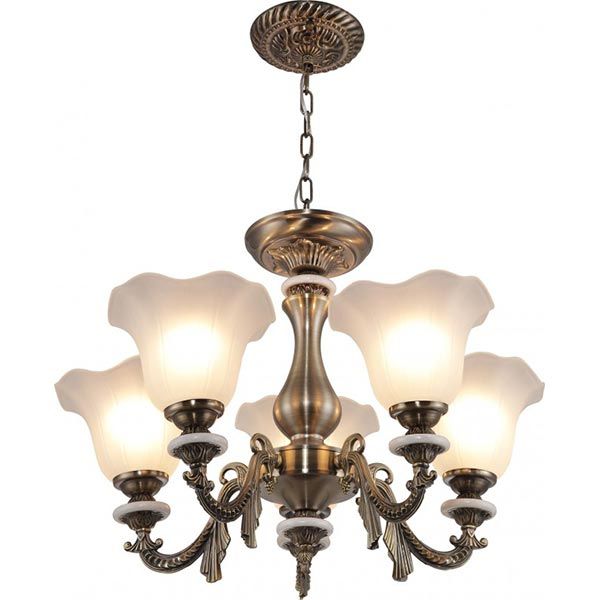 Люстра Altalusse LV210-05 античная бронза