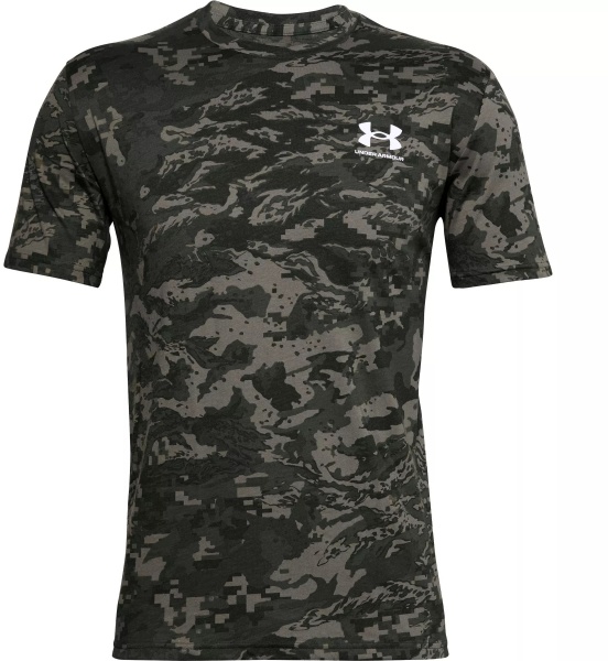 Футболка Under Armour ABC CAMO SS 1357727-310 р.S зеленый