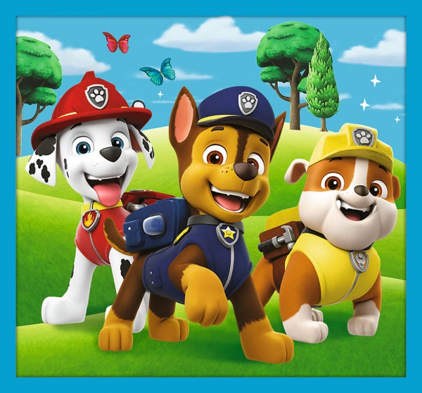 Пазл Trefl 10 в 1 Щенячий патруль 96001