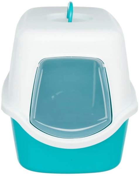 Туалет Trixie для кошек Vico бирюзовый 40 x 40 x 56 см 40275