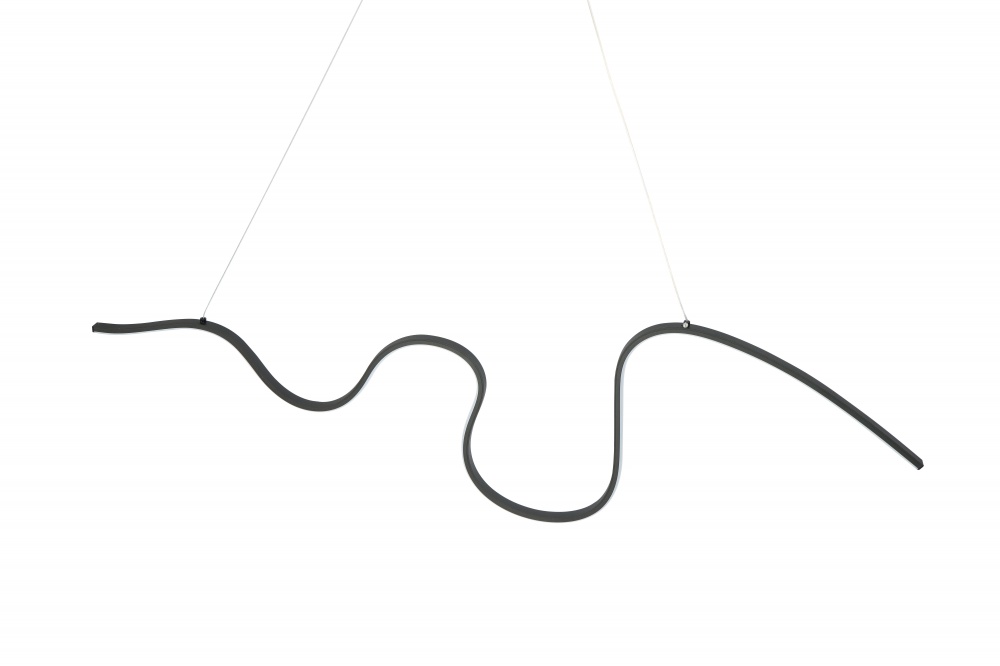 Люстра підвісна Berger 1x25 Вт LED-модуль чорний 7023-PL-25 Black