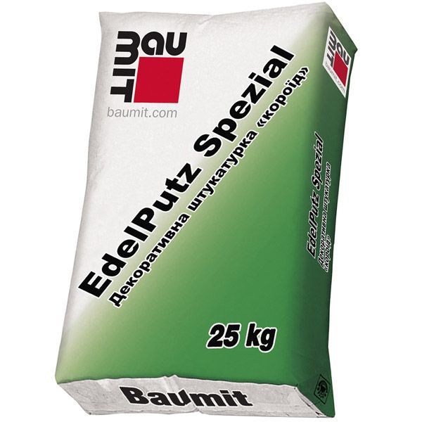 Декоративна штукатурка короїд Baumit EdelPutz SM2 2 мм 25 кг