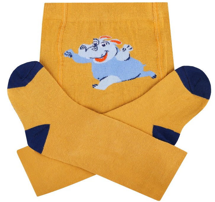 Колготки детские унисекс Duna 5429 р.68-74 желтый