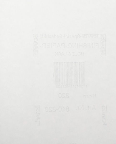 Наждачний папір KWB 23х28 см Р320 840320