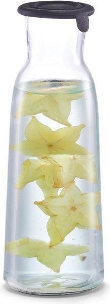 Графин с силиконовой черной крышкой 700 мл 19670 Zeller