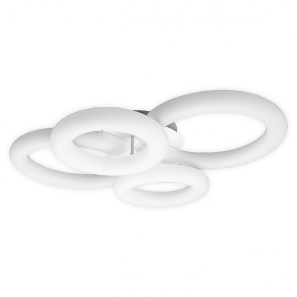 Люстра светодиодная Hopfen Gravitation 4R-NK 134W с пультом ДУ (Plexiglas) 134 Вт белый 