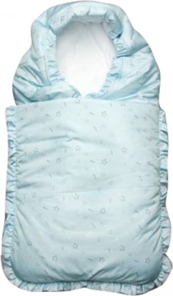 Конверт для новорожденных с опушкой Модний Карапуз зима 62 голубой 03-00894-2 