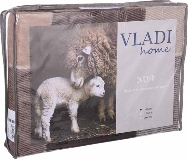 Плед Ельф 140x200 см в асортименті Vladi 
