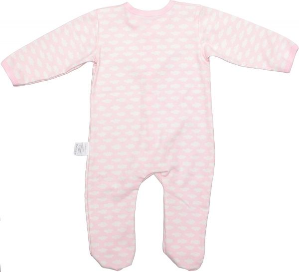 Комбинезон детский для девочки Маленькие люди тучки 9101-110 р.80 розовый 